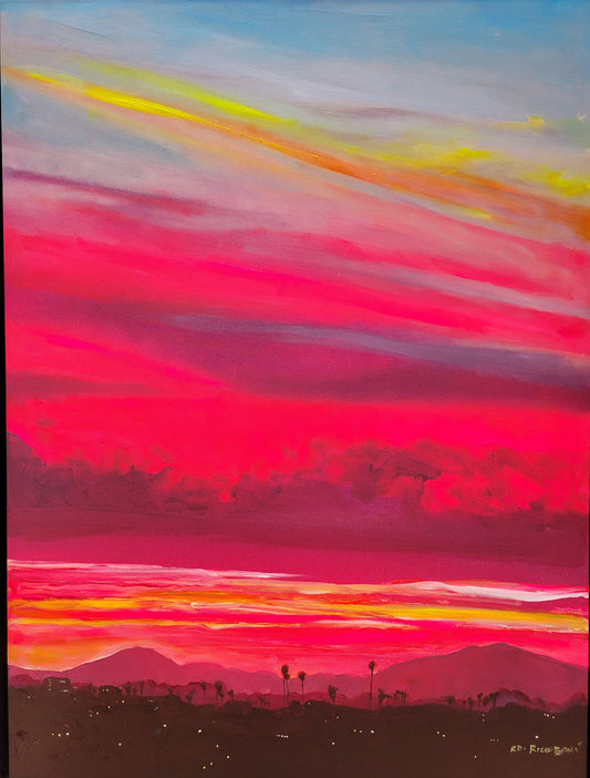 Sunrise San Diego - Signed Art Print by RD Riccoboni