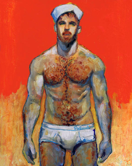 Tangerine Sailor — 16 x 20 Limited Edition Giclée Canvas (Edition of 50)
