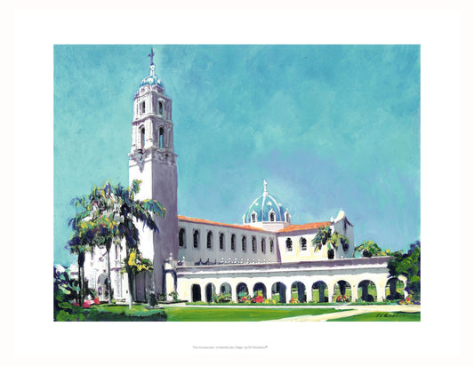 University of San Diego Chapel – Signed Art Print by RD Riccoboni