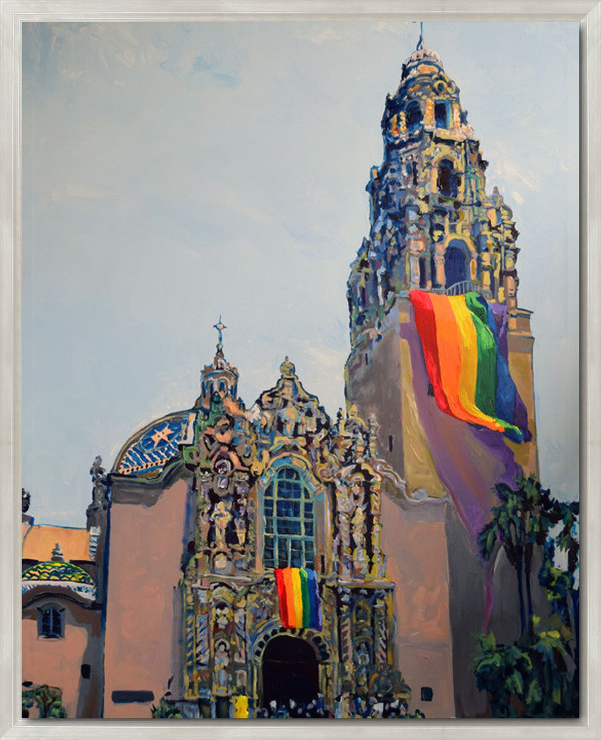 We Rise As We Lift Others - Canvas Giclée by RD Riccoboni - Framed